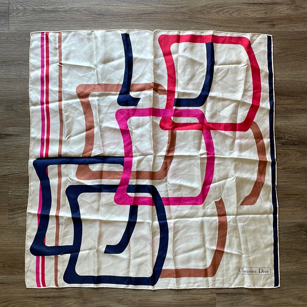 Vintage Christian Dior Scarf